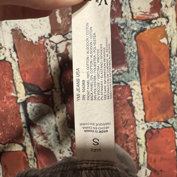 184. YMI Denim Paper bag Denim Skirt Size Small - Picture 6 of 9